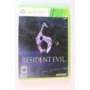 Resident Evil 6 (Microsoft Xbox 360, 2012) authentic, tested/works great